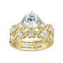 Hugs Kisses Forever Anniversary Ring Set 12548 0012 a main