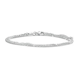 Polished Perfection Italian Silver Bracelet 12065 0015 a main