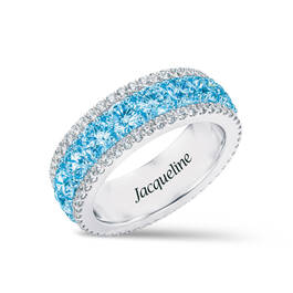 Birthstone Eternity Ring 11486 0018 c march