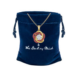 Birthstone Love Knot Pendant with FREE Matching Earrings 12709 0025 zl giftpouch