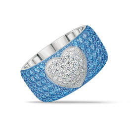 Birthstone Heart Ring 12583 0018 l december