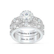 Happy Ever After Anniversary Ring Set 12615 0010 a main