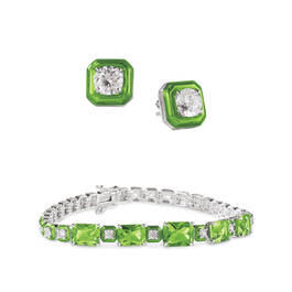 19 Carat Birthstone Bracelet with FREE Matching Earrings 12282 0012 a main