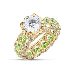 Golden Splendor Nine Carat Birthstone Ring 12621 0012 h august