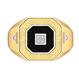 Eternity Mens Diamond Ring 10484 0012 b topview