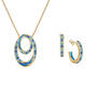The Ocean Breeze Crystal Pendant with FREE Matching Earrings 12617 0018 a main