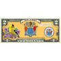 State Bird and Flower Enhanced $2 Bill Collection 11346 0026 a NewJersey