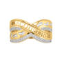Footprints in the Sand Personalized Ring 12510 0016 b front