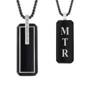 Black Ice Diamond Dog Tag 12488 0014 a main