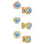 Genuine Birthstone Earring Set 12496 0014 o december