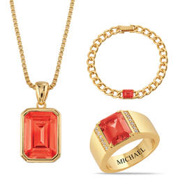 The Personalized Birthstone Set 12512 0014 g july