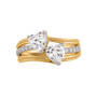 Two Hearts, Forever Together Ring, TwoHearts Forever Together Ring 11384 0011 c front
