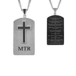 The 10 Commandments Black Diamond Pendant 12294 0018 a main