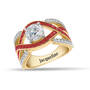 Birthstone Statement Ring, Birthstone Statement Ring 6243 0053 g july