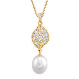 Drop of Elegance Pearl Diamonisse Pendant 6488 0016 a main