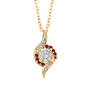 Birthstone Elegance Collection 12685 0015 p necklace