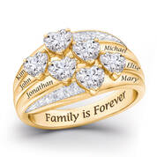 Family is Forever Personalized Ring 11142 2374 a main