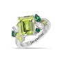Personalized True Colors Seven Carat Birthstone Ring 11843 0016 h august