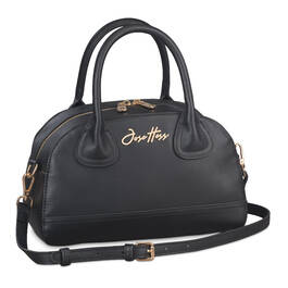 Hess Dome Satchel Handbag 13108 0010 b angled
