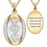 I Love You Diamond Pendant 6555 001 4 1