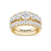 Personalized Perfection Ring with Free Matching Bang 11575 0051 a main