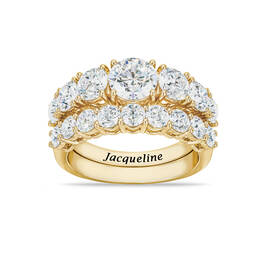Personalized Perfection Ring with Free Matching Bang 11575 0051 a main