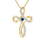 Blessed Genuine Cross Pendant 12467 0019 i september
