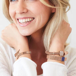 Magnetic Copper Tranquility Three Bracelet Set 12304 0016 k model