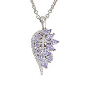 Heaven Blessed Angel Wing Cross 11558 0011 a main