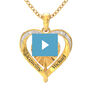 My Heart Flips for You Pendant, , video-thumb