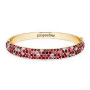 Personalized Birthstone Mosaic Bangle 11388 0017 a main