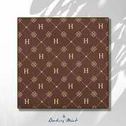 Personalized Initial Handbag 1520 0132 c pattern