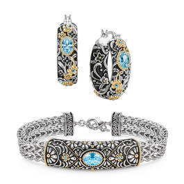 Bali Dreams Birthstone Bracelet and Earrings Set 11900 0057 c march