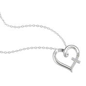 Close to My Heart Diamond Cross Pendant 11753 0014 b angle