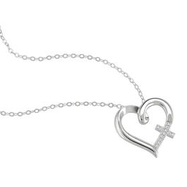 Close to My Heart Diamond Cross Pendant 11753 0014 b angle