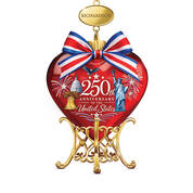 250th Anniversary of America Illuminated Keepsake Ornament 12984 0013 a main