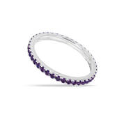 Birthstone Beauty Stackable Ring Set 12323 0047 b february