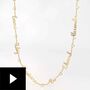 The Personalized Diamond Family Necklace, , video-thumb
