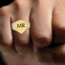 Sacred Shield Mens Diamond Ring 10538 0018 m model