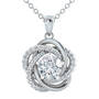 Perfectly Paired Love Knot Pendant with FREE Matching Earrings 10917 0027 b pendant