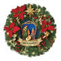 The Personalized Christmas Blessings Nativity Wreath 12531 0029 a main