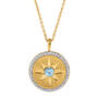 Birthstone & Diamond Star Pendant 12370 0015 d march