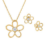 Michael O Connor Limited Edition Diamond Flower Set 11142 1988 a main