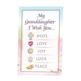 Granddaughter I Wish You Charm Pendant 1106 001 9 4