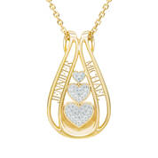 Today Tomorrow and Forever Diamond Pendant 12045 0010 a main