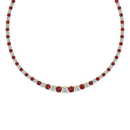 Birthstone Tennis Necklace 11948 0010 m necklace