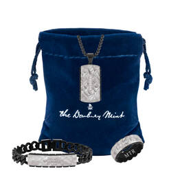 The Personalized Black Steel Mens Set 12261 0017 g giftpouch