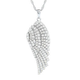 The Personalized Angel Wing Pendant 10835 0017 b pendant