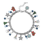 FROSTY WINTER CHARM BRACELET UK FROSB a main