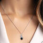 The Midnight Swirl Black Diamond Pendant 12738 0020 m model